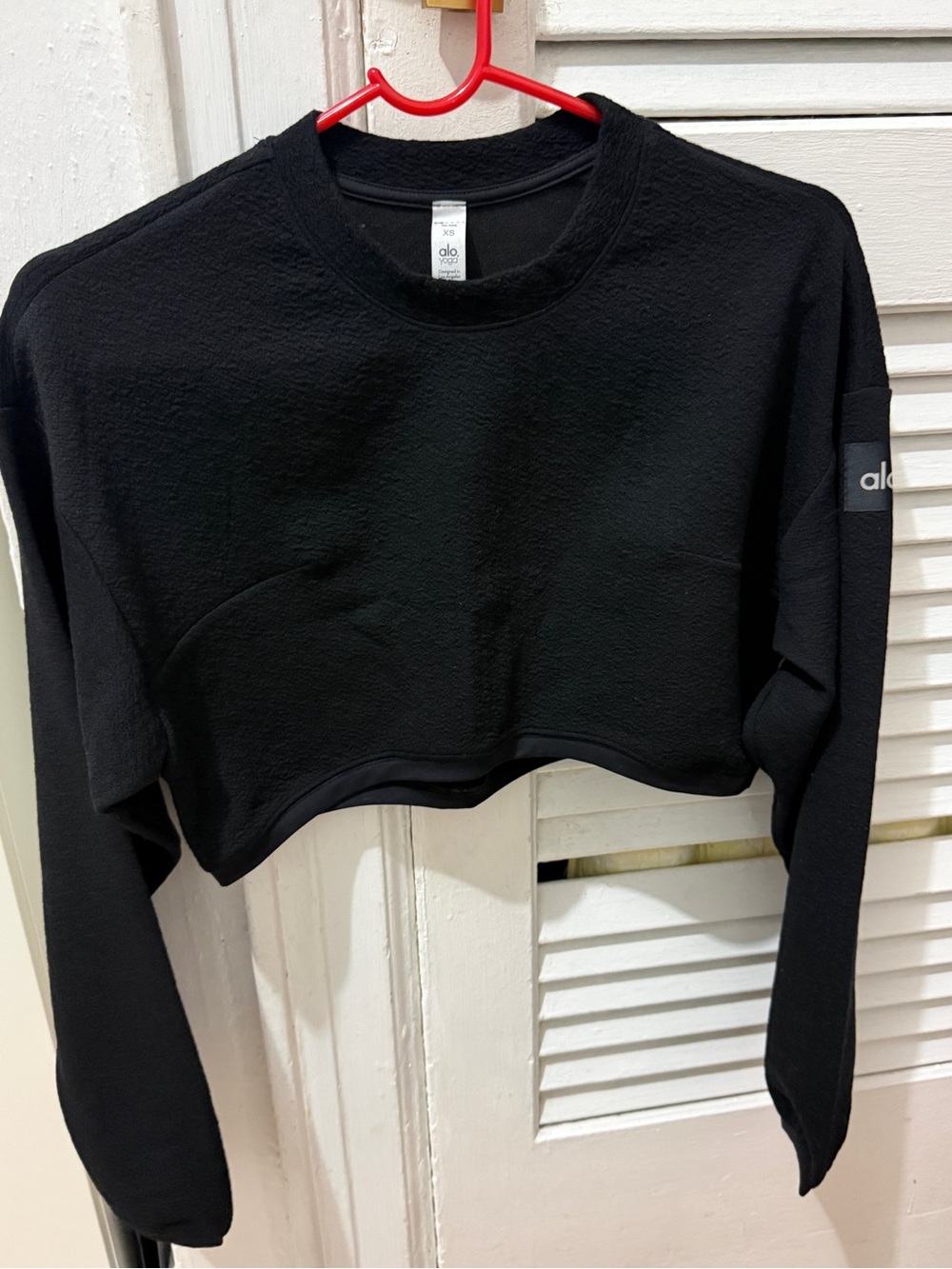 ALO Cropped Crewneck Sweatshirt
